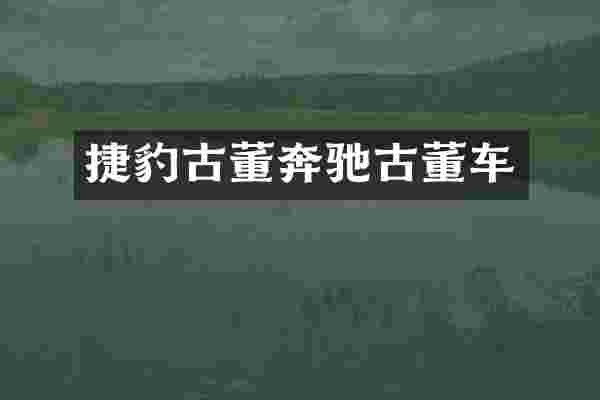 捷豹古董奔驰古董车