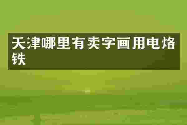 天津哪里有卖字画用电烙铁