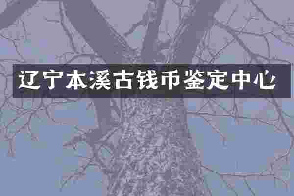 辽宁本溪古钱币鉴定中心