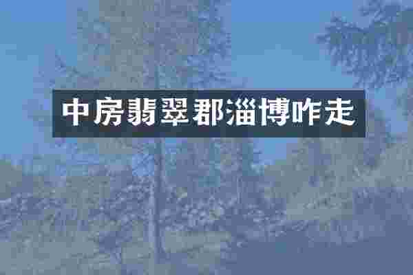中房翡翠郡淄博咋走