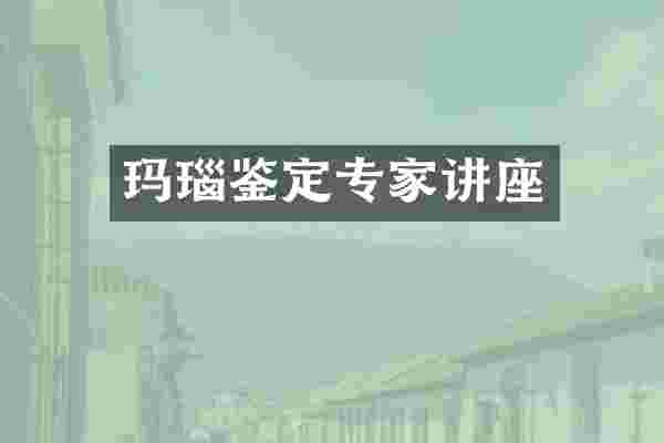 玛瑙鉴定专家讲座