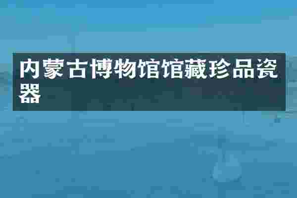 内蒙古博物馆馆藏珍品瓷器