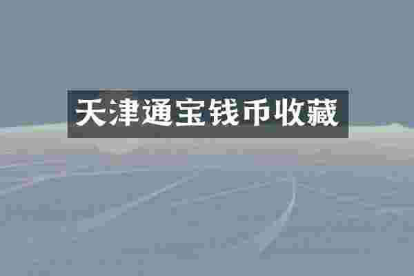 天津通宝钱币收藏