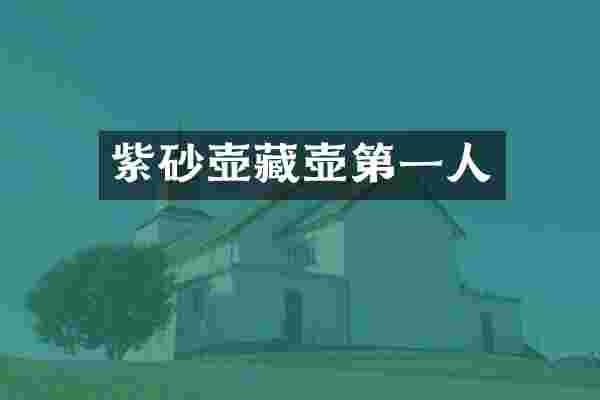 紫砂壶藏壶第一人