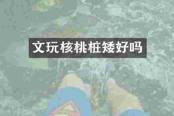 文玩核桃桩矮好吗