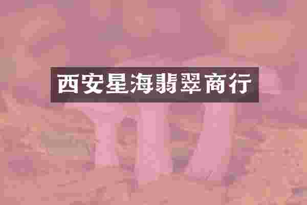 西安星海翡翠商行