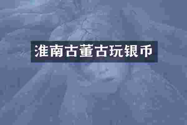 淮南古董古玩银币