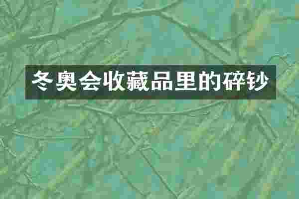 冬奥会收藏品里的碎钞
