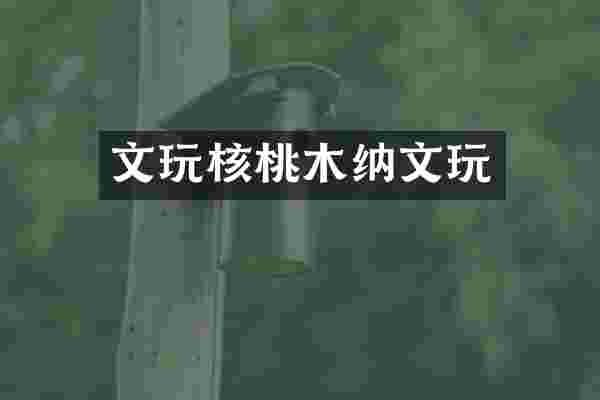 文玩核桃木纳文玩