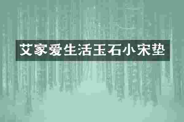 艾家爱生活玉石小宋垫
