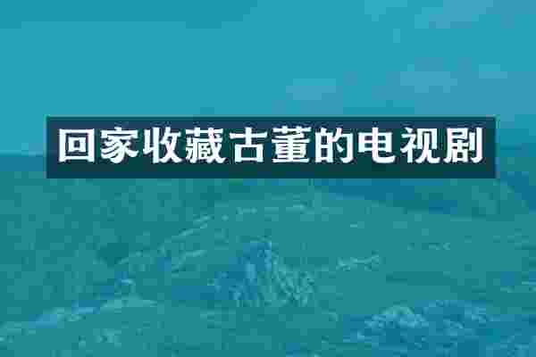 回家收藏古董的电视剧