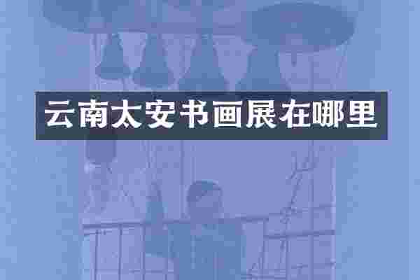 云南太安书画展在哪里