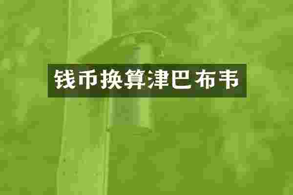 钱币换算津巴布韦