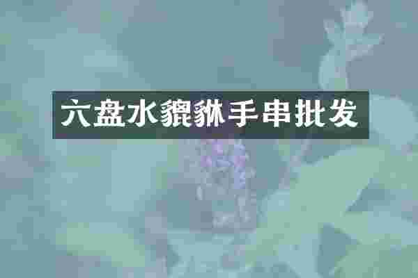 六盘水貔貅手串批发