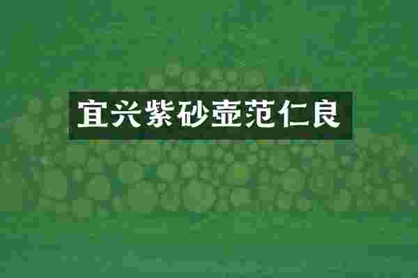 宜兴紫砂壶范仁良
